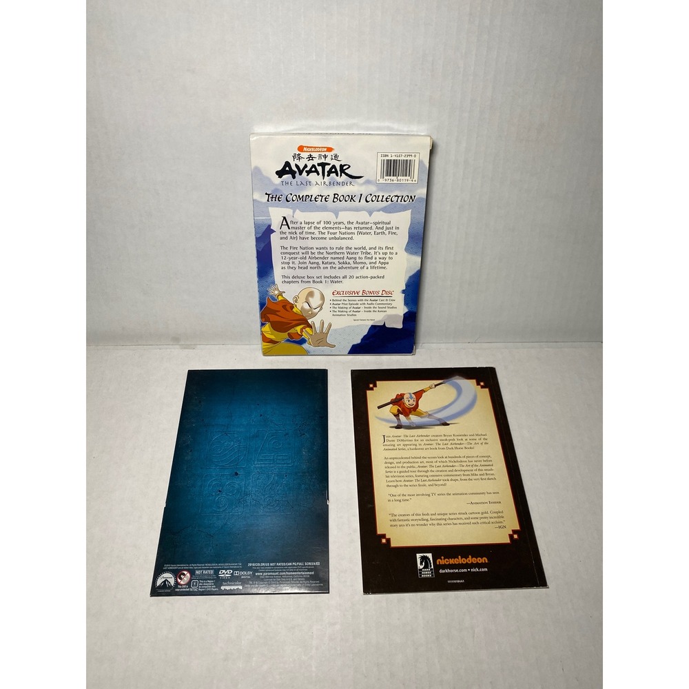 Avatar The Last Airbender The Complete Book 1 Collector's Edition DVD Set 7-Disc - Picture 4 of 5